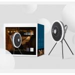 Fixed 5W Tripod Floor Fan Remote Control Led Light Usb Port Fan for sale
