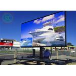 Auto up and down outdoor full color P6 LED display on the trailer for car cinema for sale