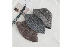China Custom Made Womens Winter Bucket Hats , Plain Waterproof Bucket Hat supplier