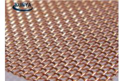 China Square EMF Shielding Red 30m  Brass Wire Cloth Ultra Fine Woven Copper Mesh supplier
