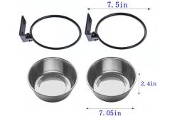 China Collapsible Wall Mounted Pet Feeder Customized Height supplier