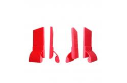 China Double Seal Polyurthane Skirting Board For Mining Industry High Resistance supplier