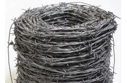China 18 Gauge 4 Point 2 Strand Galvanized Barbed Wire Coils 20kg Coil supplier