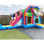 Customized Unicorn Jumping House Inflatable Bouncer Slide for sale