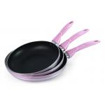 2.5mm Pressing Aluminum EEC Non Stick Cookware Set for sale