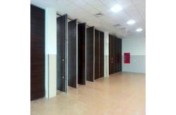 China Pu Leather Surface Movable Room Divider / Gymnasium Or Restaurant Partition Wall supplier