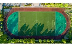 China High Elasticity Rubber Base EPDM Jogging Track 13mm Thickness Red supplier