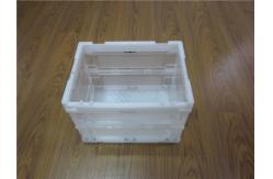 China Smooth Inside Portable Collapsible Plastic Containers Handling Material supplier