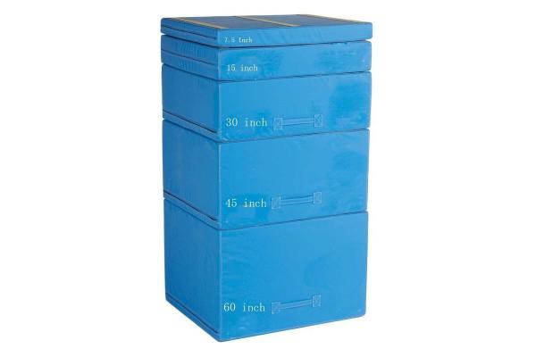High Density Foam Plyometric Box , Soft Plyometric Boxes For Crossfit Training
