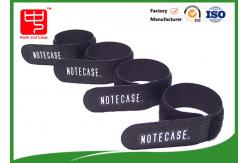 China Black Dirty Resistance Ties ,  Strap For Wires Clearing Up Round Ending supplier