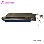 64 Pin Female Centronic DDK Solder Connector With 90 degree Matel Hood for sale