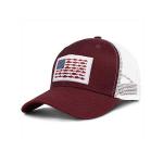 Six Panel Patch Soft Mesh Trucker Hat With Plat Front Embroidery