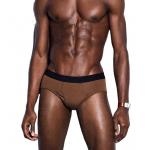 Mid-Rise Cotton Men Underwear Breathable 95 Cotton 5 Spandex Boxer Briefs for sale