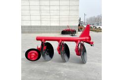 China Iron Small Tractor Disc Plough / Plow Three Point Mounted For Farms supplier