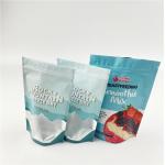 Gravure Printing 100mircon Smell Proof Pouch 250g Whey Protein for sale