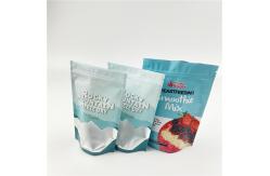 China Gravure Printing 100mircon Smell Proof Pouch 250g Whey Protein supplier