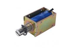 China 12MM Stroke SPCC DC Pull Push Open Frame Solenoid supplier