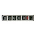 UL C-UL list IEC 5Jacks 15A Overload Protector Outlets Power Strip for sale