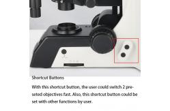 China Trinocular Manual Transmit Reflect Optical Metallurgical Microscope supplier