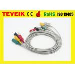 SPACELABS 700-0007-01 patient monitor ECG Cable 3 leads Clip AHA for sale