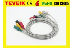China SPACELABS 700-0007-01 patient monitor ECG Cable 3 leads Clip AHA supplier