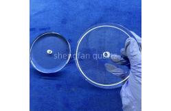 China Factory Custom Ultra Violet High Purity Laser Perforated Quartz Glass Sheet supplier