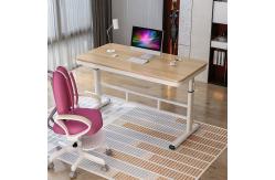 China Standing Study Desk Height Adjustable Kid'S Computer Table With Wooden Panel supplier