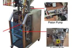 China 80bags/min Automatic Liquid Filling And Sealing Machine 5ml Vertical Sachet Packing supplier
