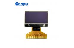 China Thin 0.96 Inch OLED Module 128x64 Resolution SSD1315 30pin Soldering FPC supplier