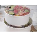250ml - 1500ml Large Disposable Salad Bowls Eco - Friendly Food Grade for sale