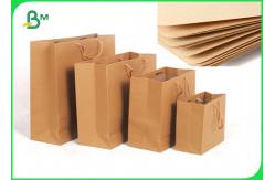 China Brown Kraft Liner Paper Gift Bags Virgin Sack Envelope Roll Strength And Durability supplier