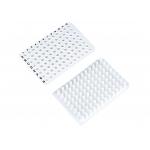 Dna And Rna Free 0.2ml White Color Non Skirted PCR Plate With Black Numbers for sale