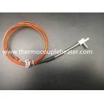 Hot Runner Manifold Measurement Temperature Sensor Thermocouple With Kapton Cable for sale