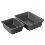                  Rk Bakeware China-Derroit Style Aluminum Pizza Pans Hard Anodized Scratchproof             