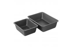 China                  Rk Bakeware China-Derroit Style Aluminum Pizza Pans Hard Anodized Scratchproof              supplier