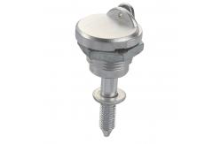 China Chrome Plated Quarter Turn Lock Zinc Alloy Cylinder Cam Lock supplier