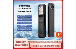 China Smart Lock With Face ID Camera Cerradura Biometric Fingerprint Tuya WiFi Video Calling supplier