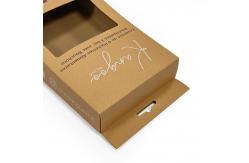 China Custom Hang Tab Paper Retail Display Packaging Boxes With CMYK Printing supplier