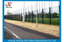 China Extraordinary Design High Security Fence Anti Cutting Iron Wire Material supplier