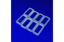 China Customized Corrosion Resistant Fused Quartz Step Plate For Experimental supplier