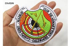 China Aviation Club Clothing Embroidery Patches Heat Press Badge Embroidered Patches supplier