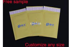 China Kraft Paper Metallic Shipping Bubble Mailers 6*9 Inch Shiny / Matte Surface supplier