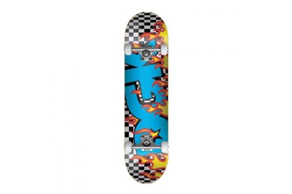 YOBANG OEM DGK Skateboards On Fire Mini Complete Skateboard - 7.25 x 29