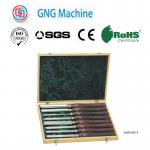 V Shaped Wood Lathe Tool Sets Wooden Handle Wood Carving Chisel Set for sale