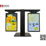 JCVISION 10.1-inch Dual Screen Display Of Product Electronic Price Tag, Digital Sign/touch Screen for sale