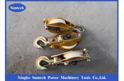 China 10kn Nylon Sheave Rope Pulley Blocks Transmission Line Stringing Tools supplier