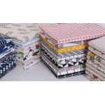 Men Women Shirt Poly Linen Fabric Dying Print For Home Textile 150CM Width for sale