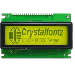 160*32 Graphic LCD Module Yellow-green CFAG16032C-YYH-TT With ST7920 Wide Temperature for sale