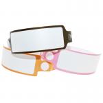 full logo custom waterproof disposable Plastic wristbands For Events