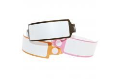China full logo custom waterproof disposable Plastic wristbands For Events supplier